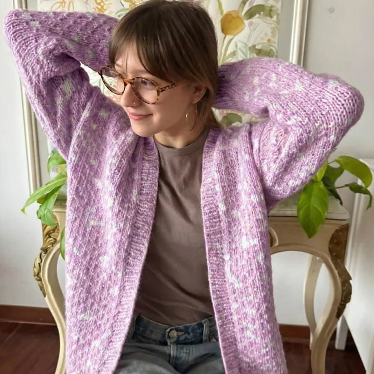 Andean Whispers Cardigan - Knitting Kit