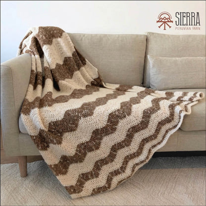 California Waves Blanket - Crochet Kit