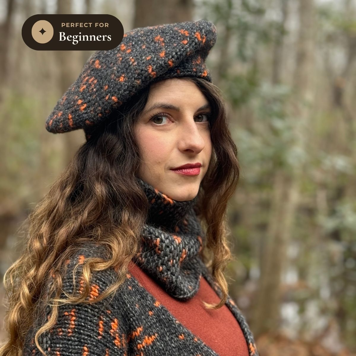 Sierra Beret - Beginner Crochet Kit