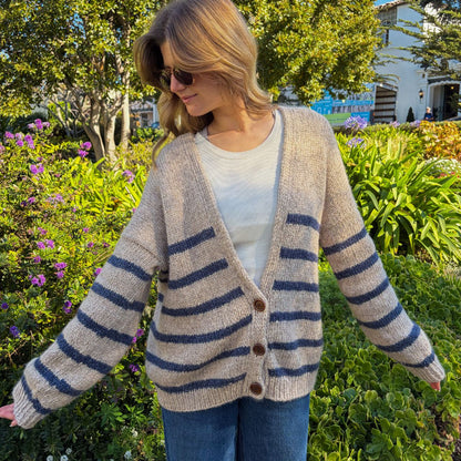 The Boyfriend Cardigan - Intermediate Knitting Kit