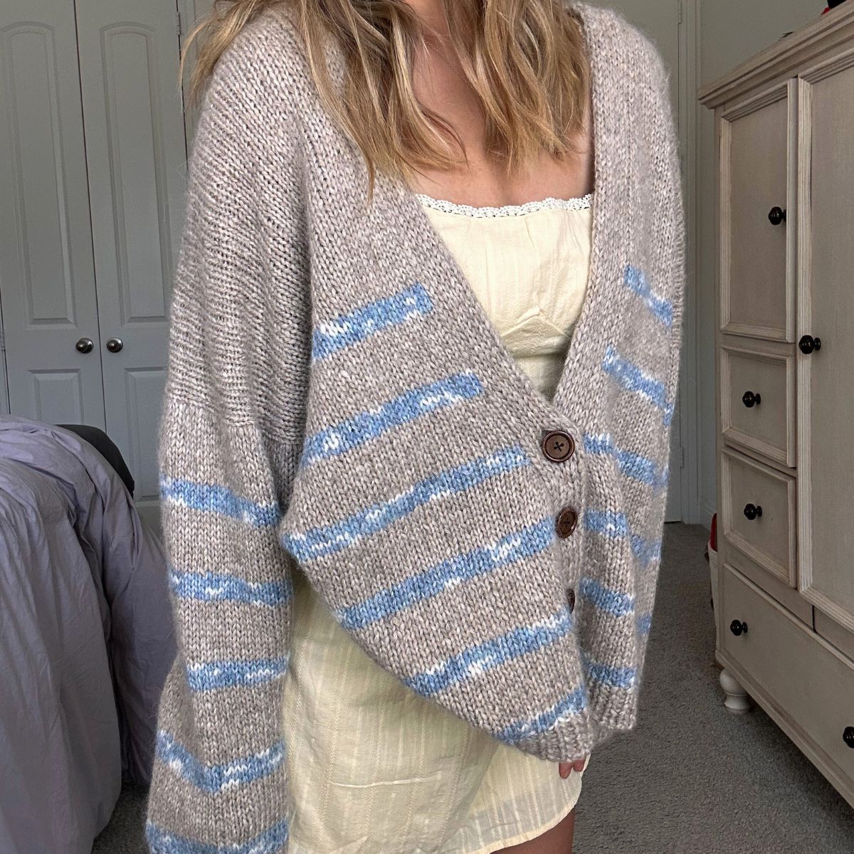 The Boyfriend Cardigan - Intermediate Knitting Kit