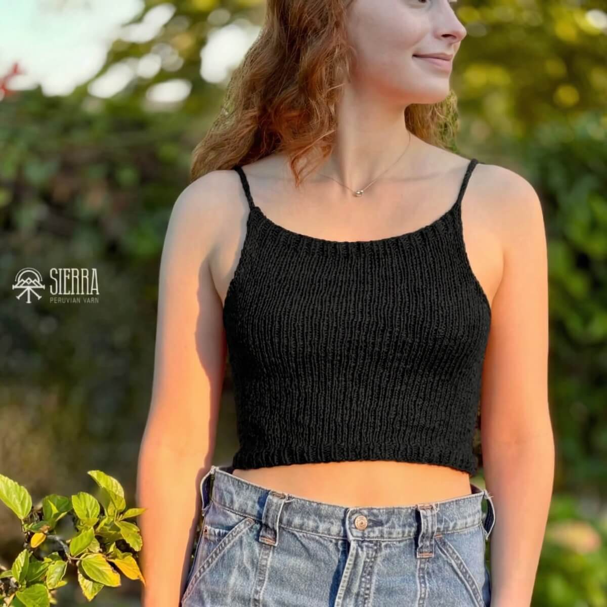 Soleil Tank - Cotton - Beginner's Knitting Kit