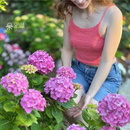 Soleil Tank - Cotton - Beginner's Knitting Kit