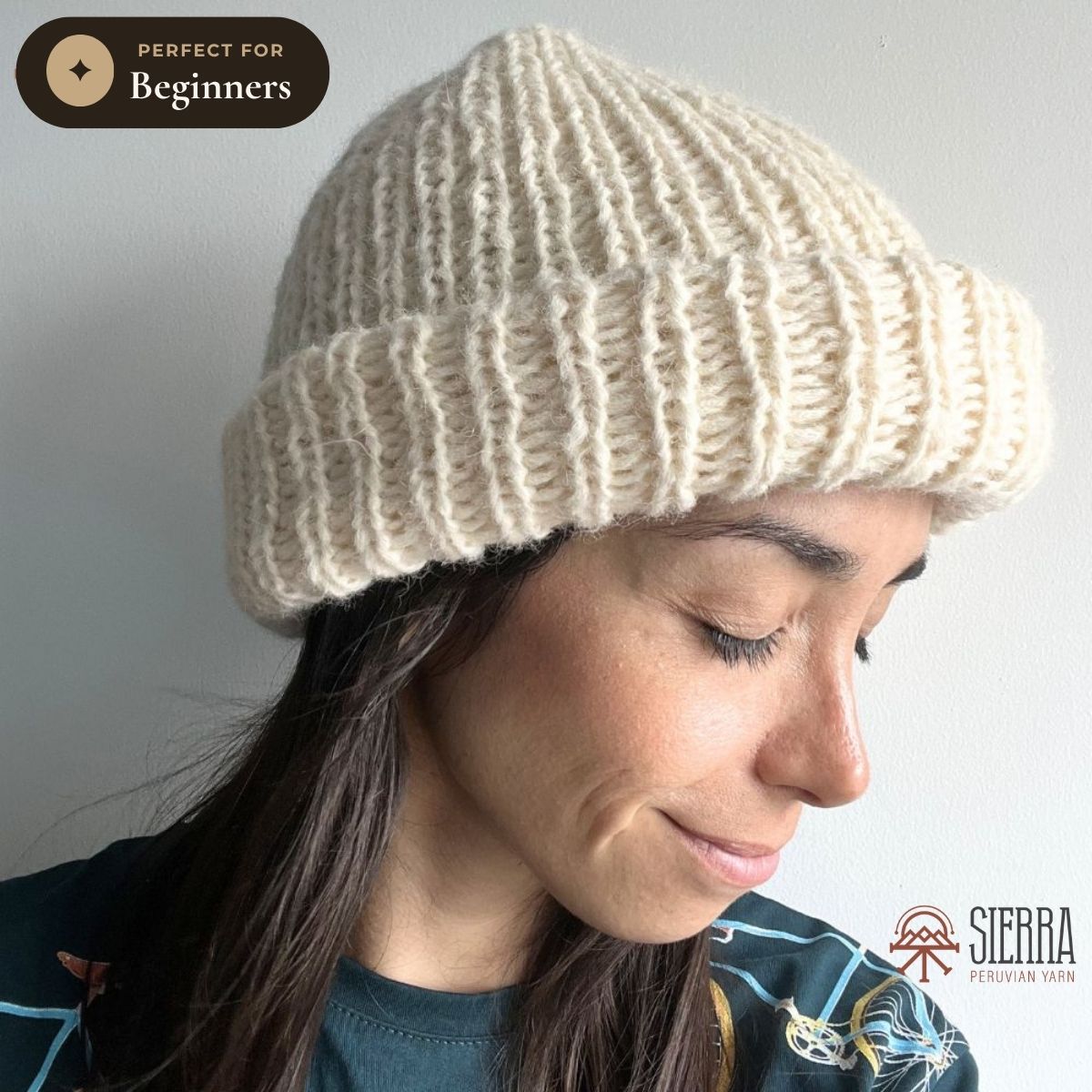 Everyday Beanie - Beginner Knitting Kit
