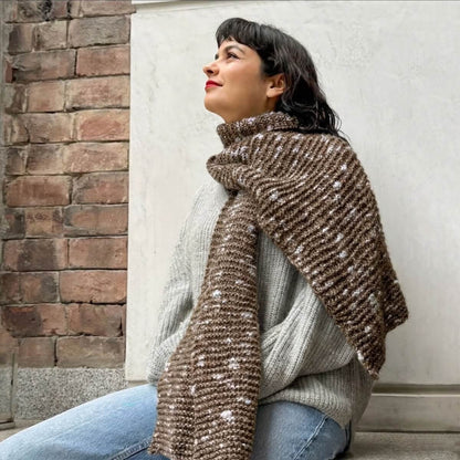 The Aurora Scarf - Beginner Knitting Kit