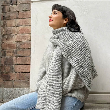 The Aurora Scarf - Beginner Knitting Kit