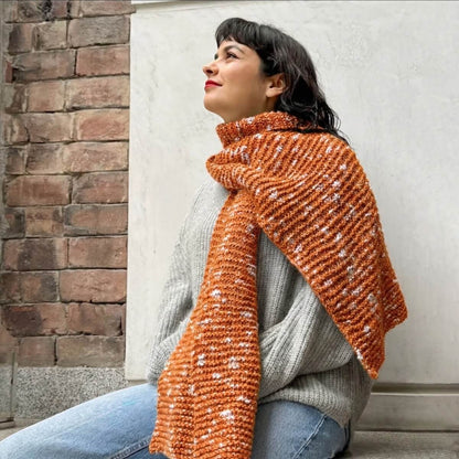 The Aurora Scarf - Beginner Knitting Kit