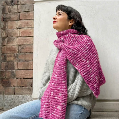 The Aurora Scarf - Beginner Knitting Kit