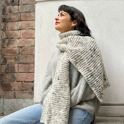 The Aurora Scarf - Beginner Knitting Kit