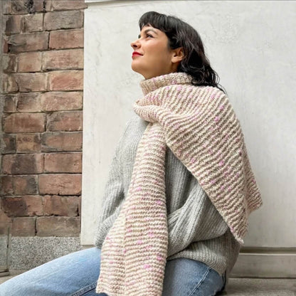 The Aurora Scarf - Beginner Knitting Kit