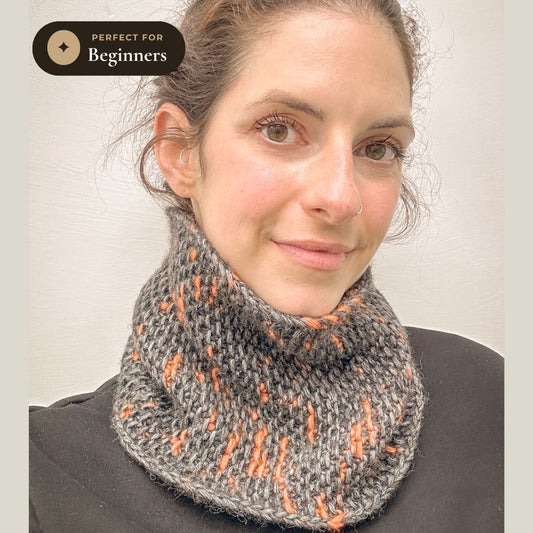 Huayna Cowl - Beginner Knitting Kit