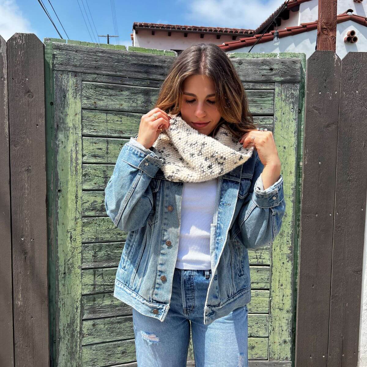 All Season Cowl - Beginner Knitting Kit
