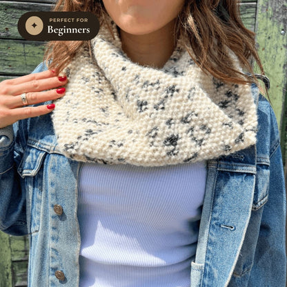 All Season Cowl - Beginner Knitting Kit
