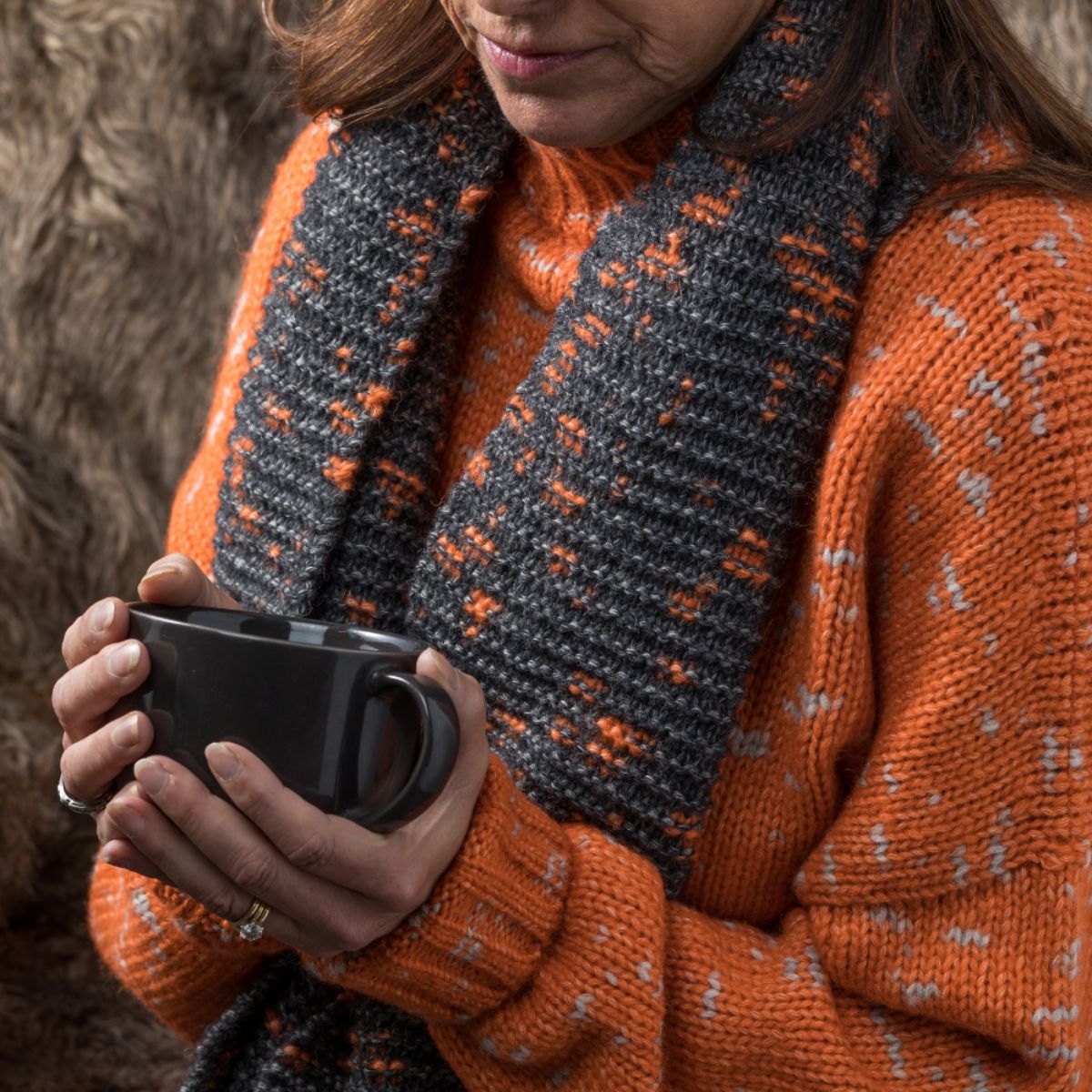 The Aurora Scarf - Beginner Knitting Kit