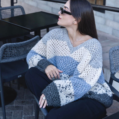 Betty Oversize Sweater - Knitting Kit