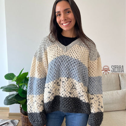 Betty Oversize Sweater - Knitting Kit