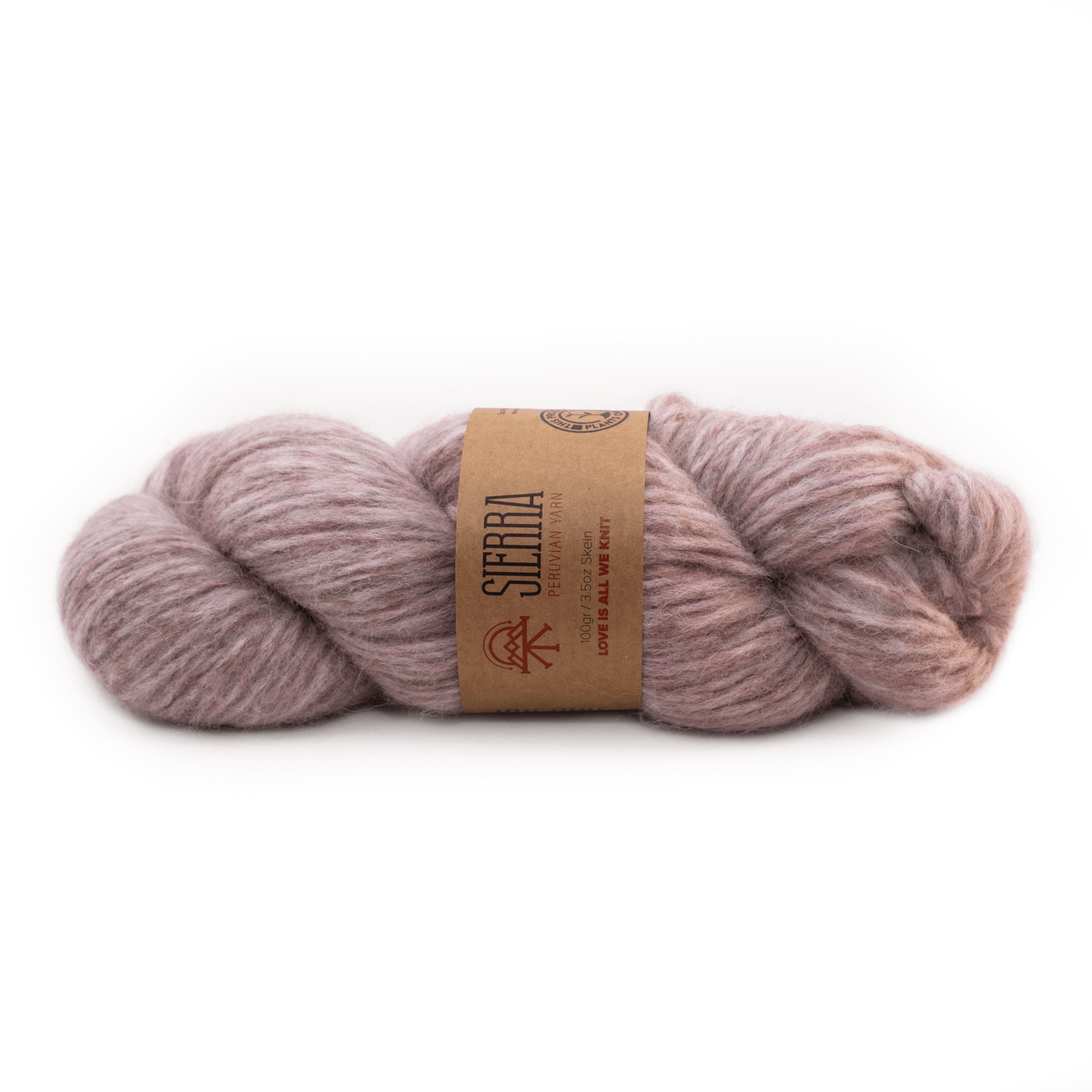 Alpaca Rose Light pullover Knitting Kit