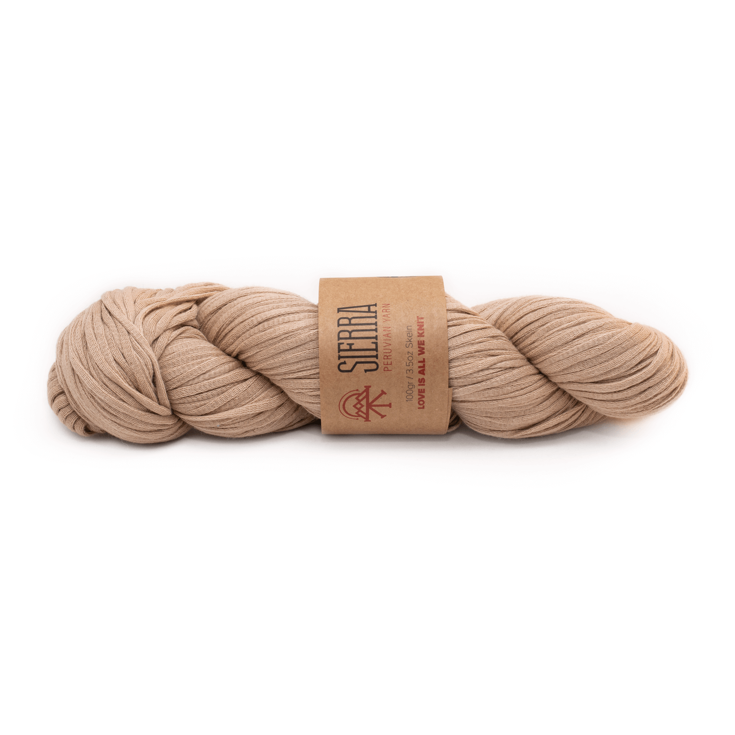 Beige GREEN YARN 100% Vegan - DK