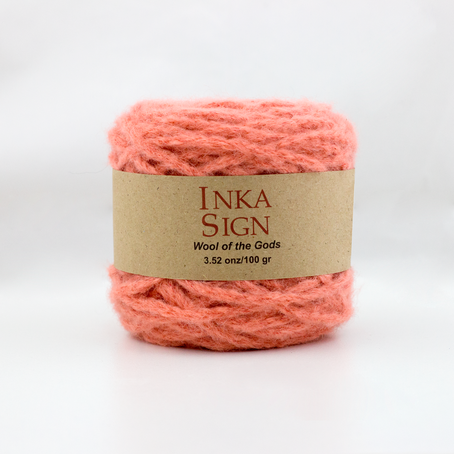 Peach RAYMI Alpaca Bulky Yarn
