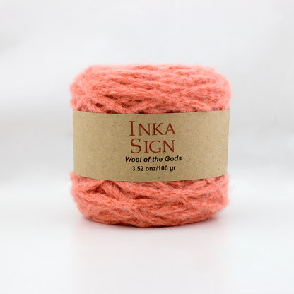 Peach RAYMI Alpaca Bulky Yarn
