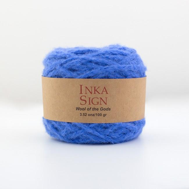 Purple blue RAYMI Alpaca Bulky Yarn